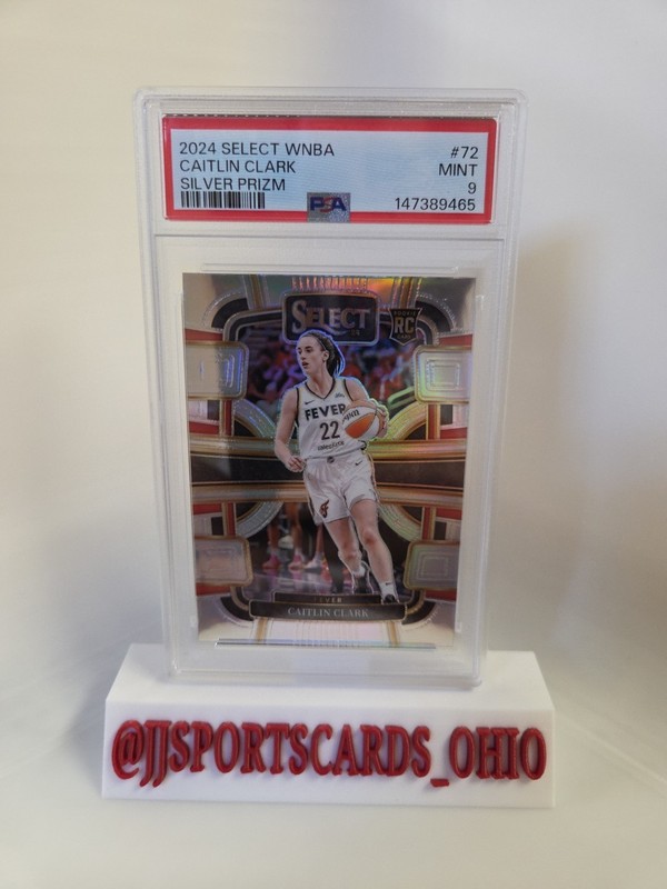 2024 PANINI SELECT WNBA SILVER PRIZM #72 CAITLIN CLARK PSA 9