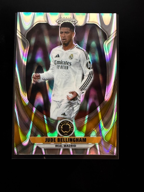 2025 Panini Prizm Club World Cup #163 Jude Bellingham Seismic Prizm