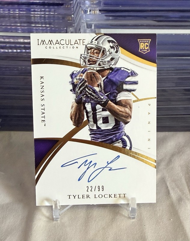 2015 Panini Immaculate Collegiate Tyler Lockett #330 Rookie Auto  /99 Seahawks