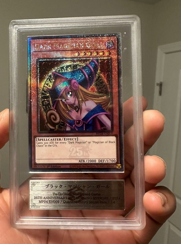 English Dark Magician Girl MP24-EN009 1st edition ARS 10 Gem Mint QCSR