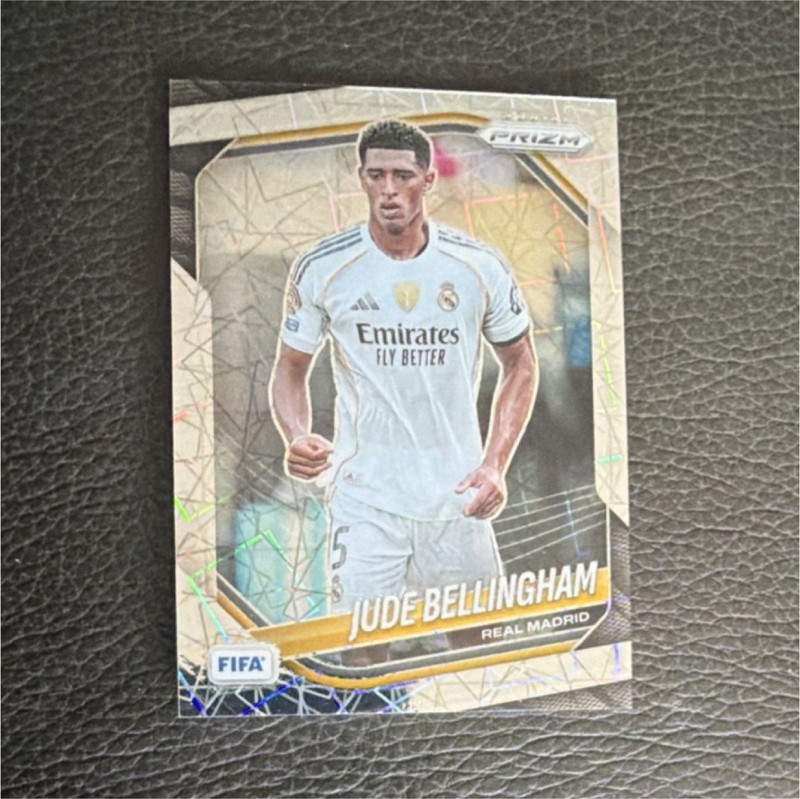 Panini 2025-26 Prizm FIFA Jude Bellingham Real Madrid La Liga #186 Lazer