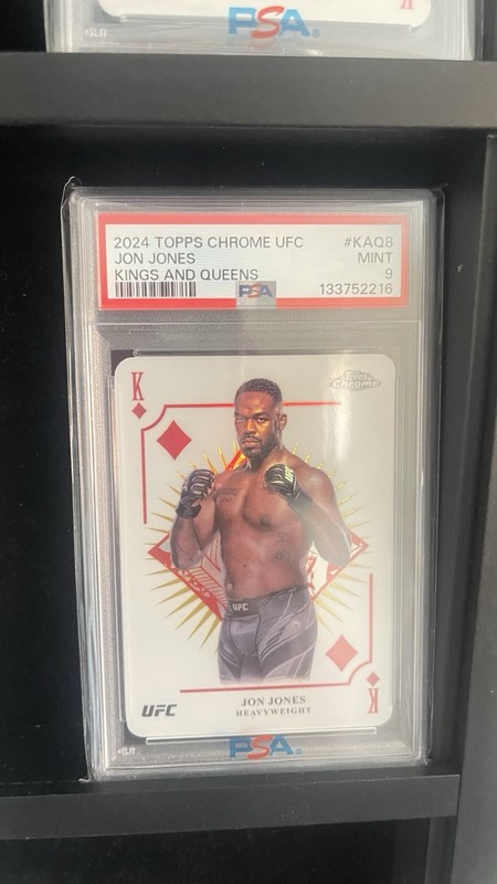 Topps 2024 Chrome UFC Kings & Queens PSA Graded Lot 15 Cards view 2