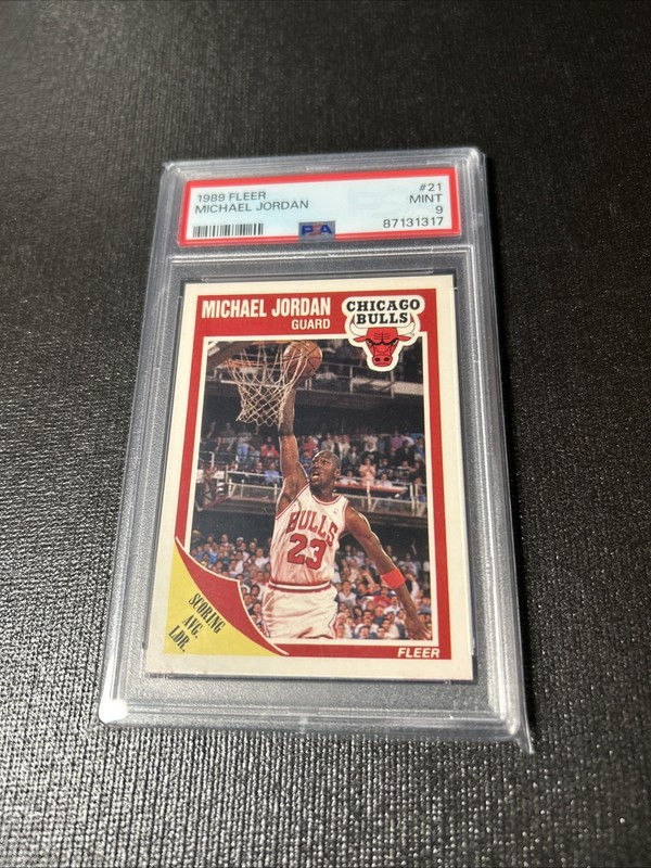 1989-90 Fleer #21 Michael Jordan - PSA 9