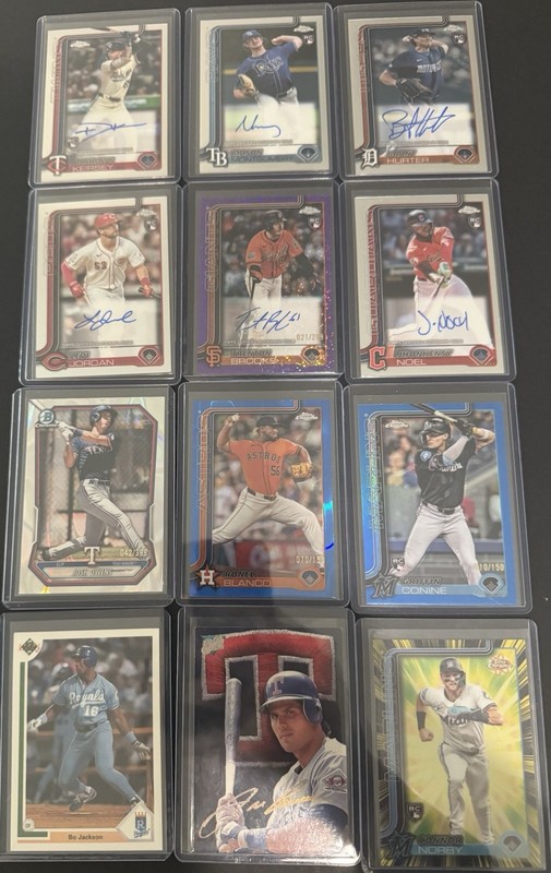 MLB Card Lot 🔥 Autos, Numbered, Bowman Chrome, Skenes, Judge, Ohtani + More