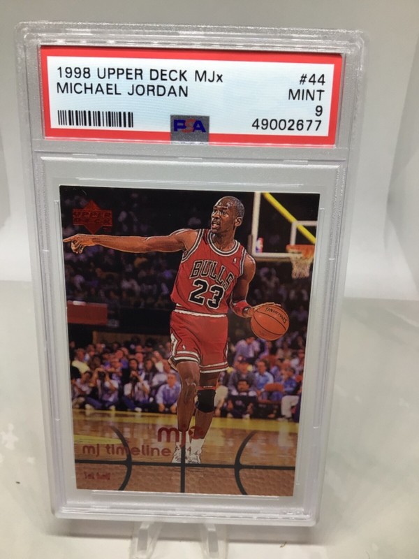 1998 Upper Deck MJX #44 Michael Jordan PSA 9 (11 in all grades)