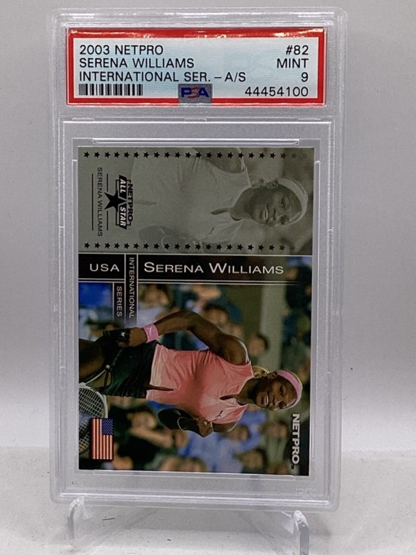 2003 Netpro International Series A/S #82 Serena Williams RC PSA 9