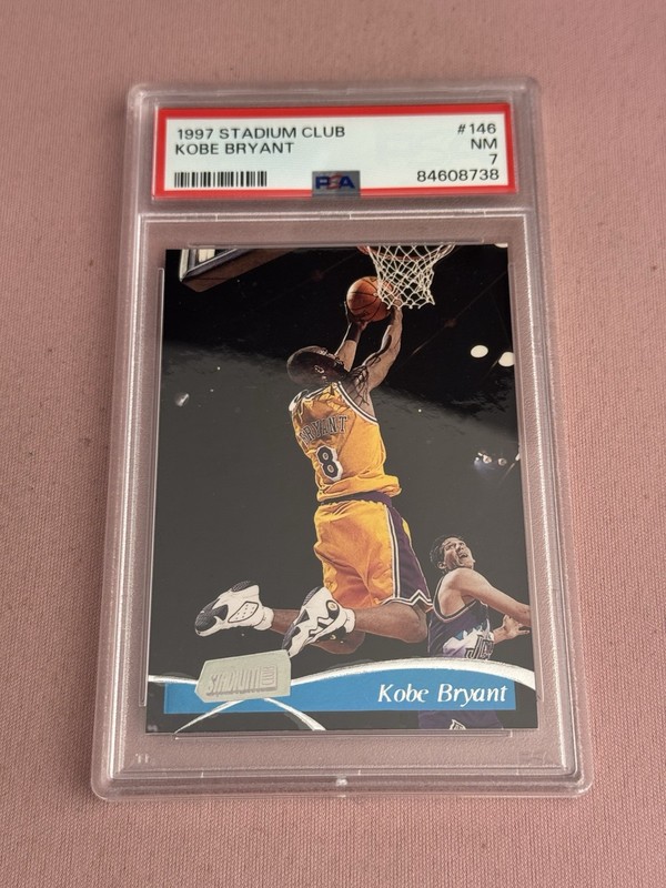 1997 Stadium Club #146 Kobe Bryant PSA 7 NM
