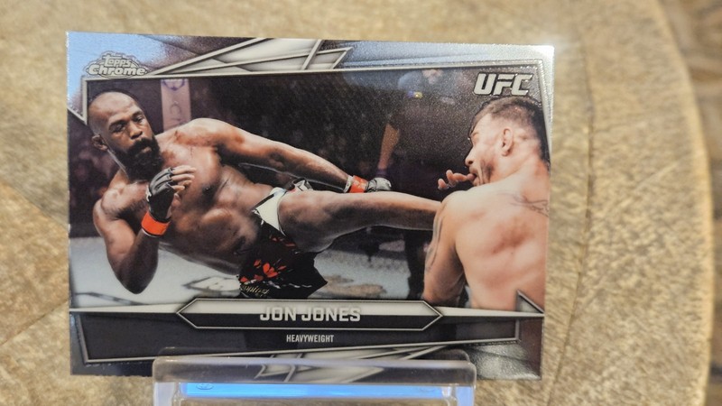 2026 Topps Chrome UFC Jon Jones Heavyweight Base Set #36 Card