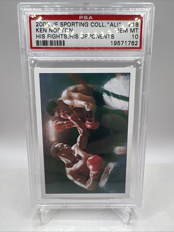 Muhammad Ali 2003 JF Sporting Collectables His Fights, His Opponents #18 PSA 10