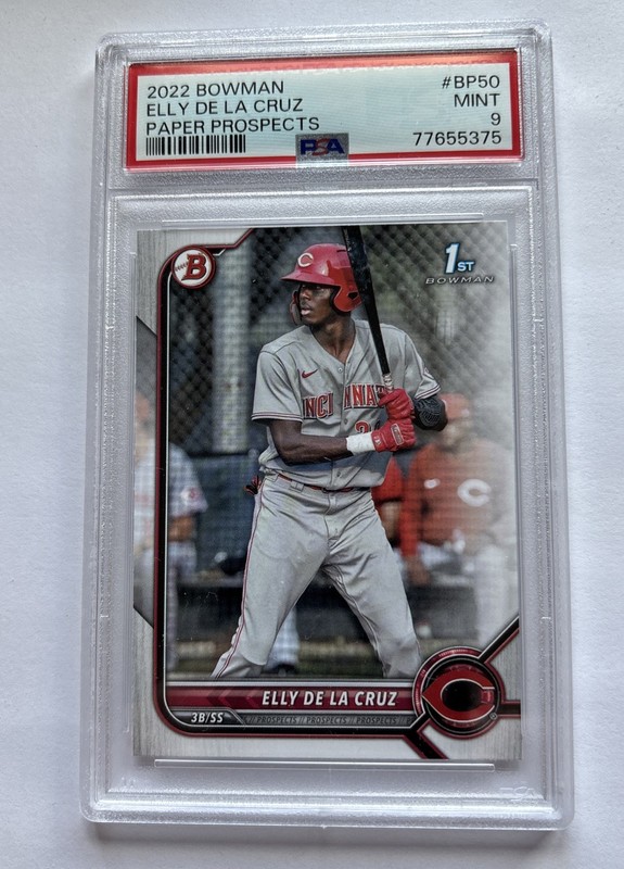 2022 Bowman - Chrome Prospects Elly De La Cruz #BCP-50 (RC)🔥🔥
