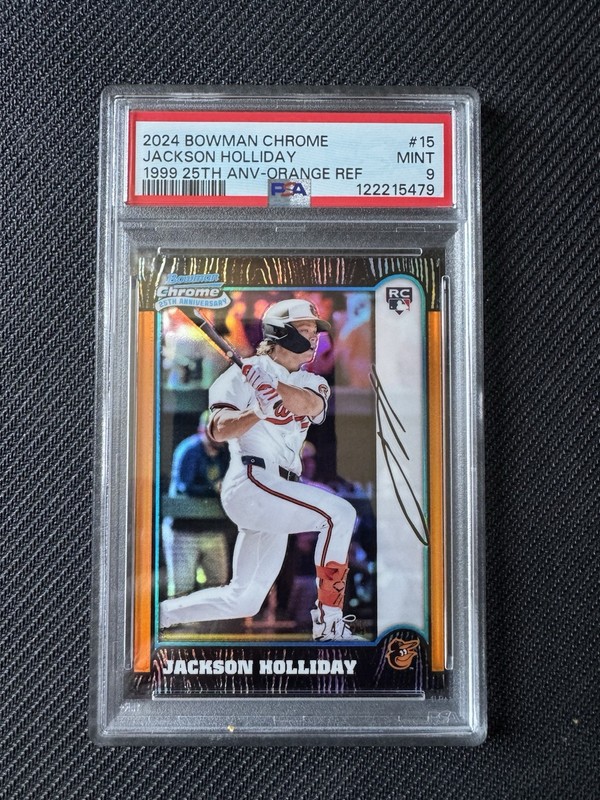 2024 Bowman Chrome 1999 Bowman Chrome 25th Anniversary JACKSON HOLLIDAY 24/25 RC