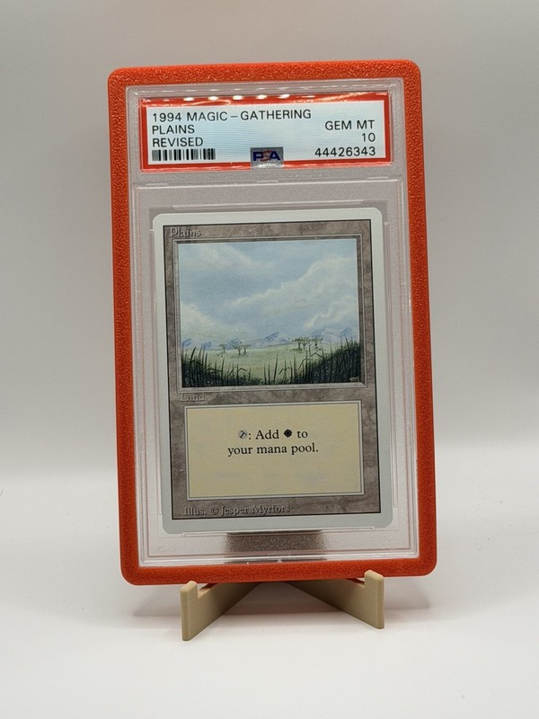 PSA 10 1994 MTG Plains Revised Edition Magic The Gathering Graded Gem Mint Card