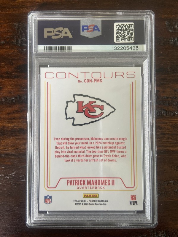 2024 Panini Phoenix - Contours #CON-PMS Patrick Mahomes II - Pandora PSA 10 GEM! view 2