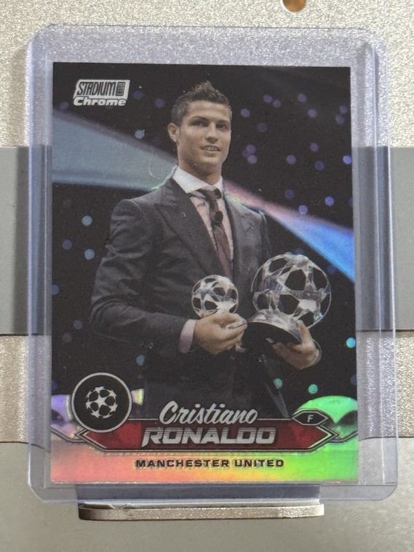 2023-24 Topps Stadium Club Chrome Cristiano Ronaldo #7 Refractor(AAE)