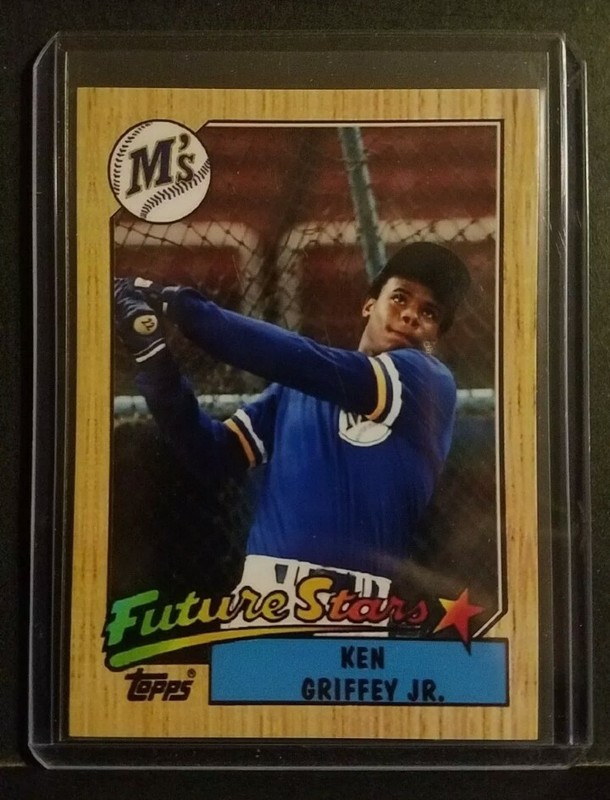 KEN GRIFFEY JR Topps 1987 Future Stars Bellingham Minor League Rookie Limited 🔥