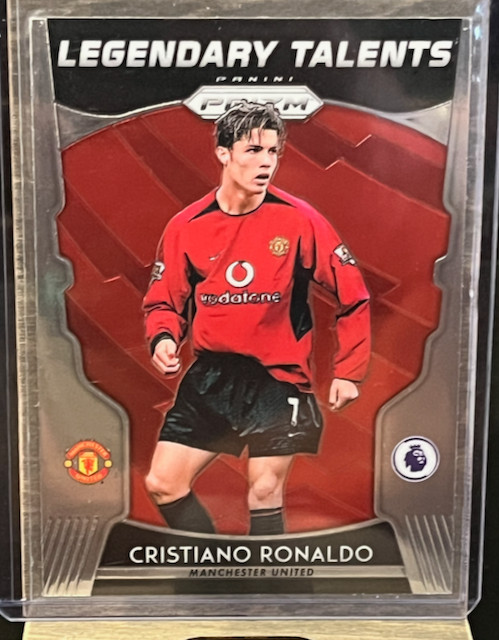 2019-2020 Panini Prizm Premier League Cristiano Ronaldo Legendary Talents #LT-10