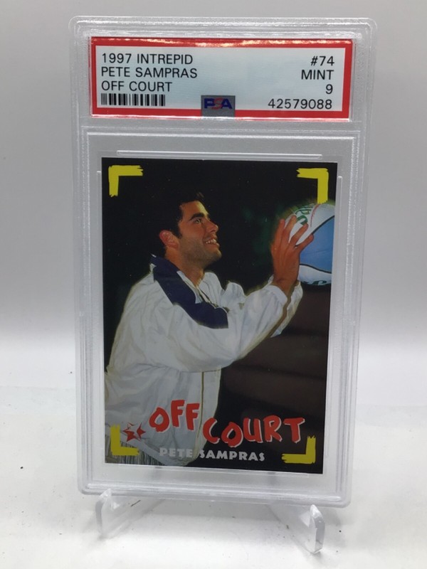 1997 Intrepid #74 Pete Sampras PSA 9
