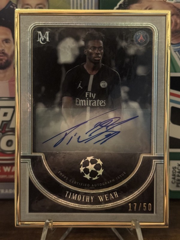 2018-19 Topps Museum Collection UEFA Champions League - Framed Autographs USMNT