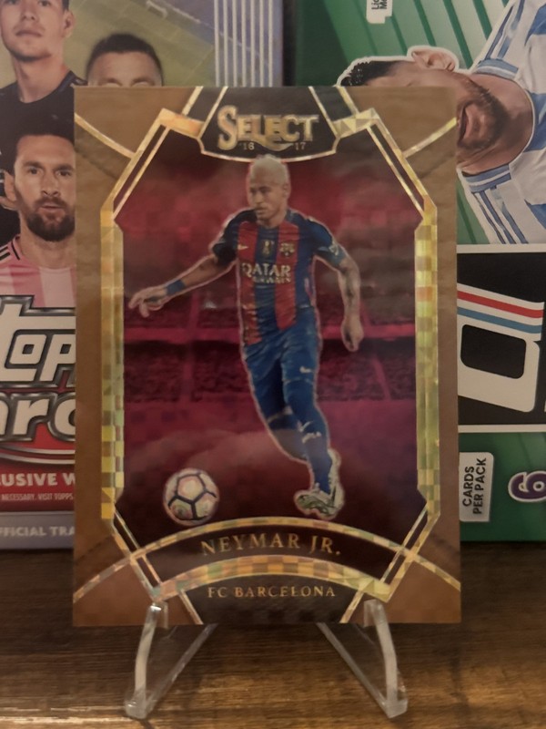 2016-17 Panini Select - Field Level Neymar Jr #284 Copper Prizm /49