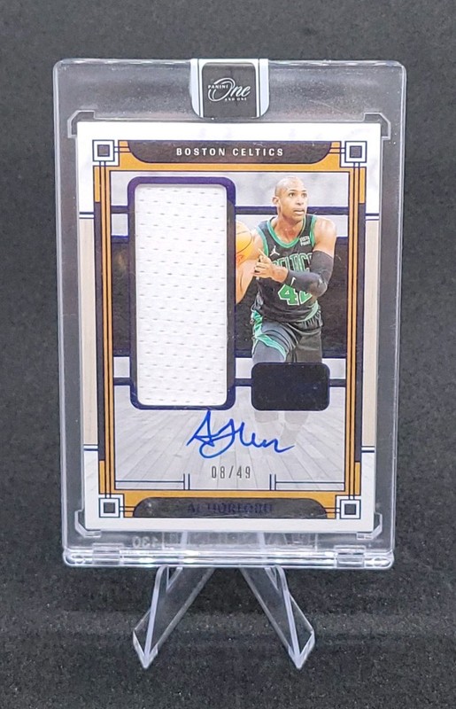 2023-24 Panini One and One - Jumbo Jersey Autographs Al Horford #JJA-ALH /49