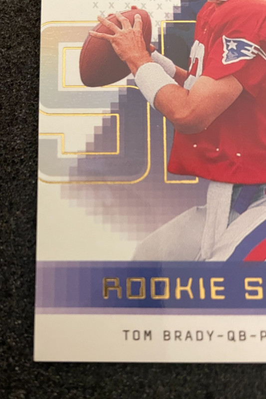2000 SPx Complete Set Tom Brady Rookie On Card Autos 2 Ultra Rare Spectrums /25 view 2