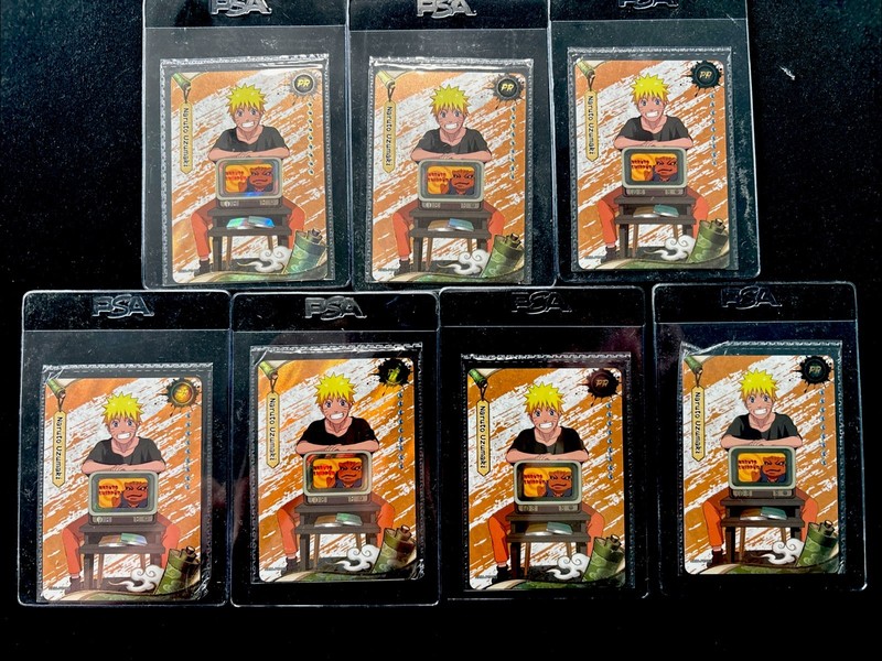 7x Naruto Uzumaki NRSA-PR-003 Kayou PSA Magazine Promos SEALED 2025 – 7 Total