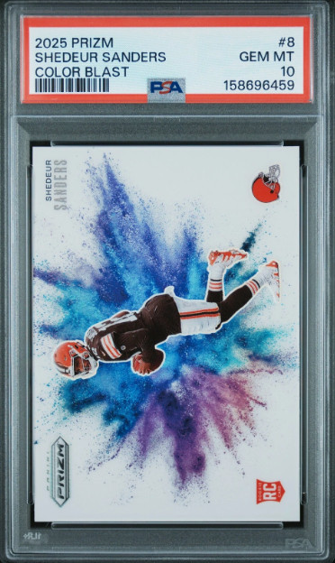 NFL Repacks: 2025 Shedeur Sanders Color Blast PSA 10 Edition [2025 Edition]‼️🔥