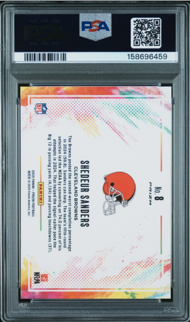 NFL Repacks: 2025 Shedeur Sanders Color Blast PSA 10 Edition [2025 Edition]‼️🔥 view 2