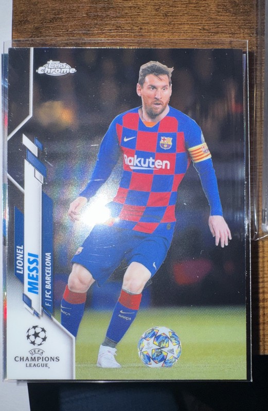 2019-20 Topps Chrome UEFA Champions League - Lionel Messi #1