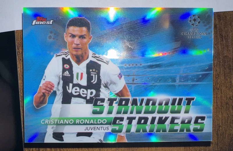2018-19 Topps Finest UEFA Champions League - Standout Strikers Cristiano Ronaldo