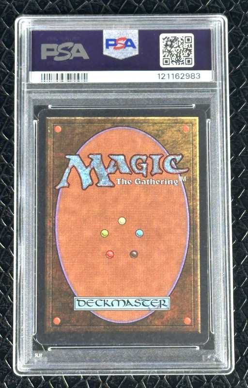 Unlimited Sengir Vampire MTG Magic the Gathering PSA 7 view 2