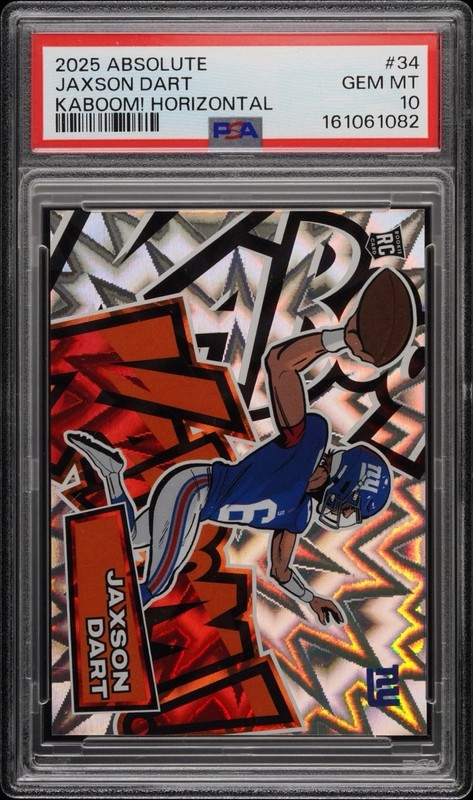 NFL Repacks: 2025 Jaxson Dart Kaboom PSA 10 Edition [2025 Edition]‼️🔥