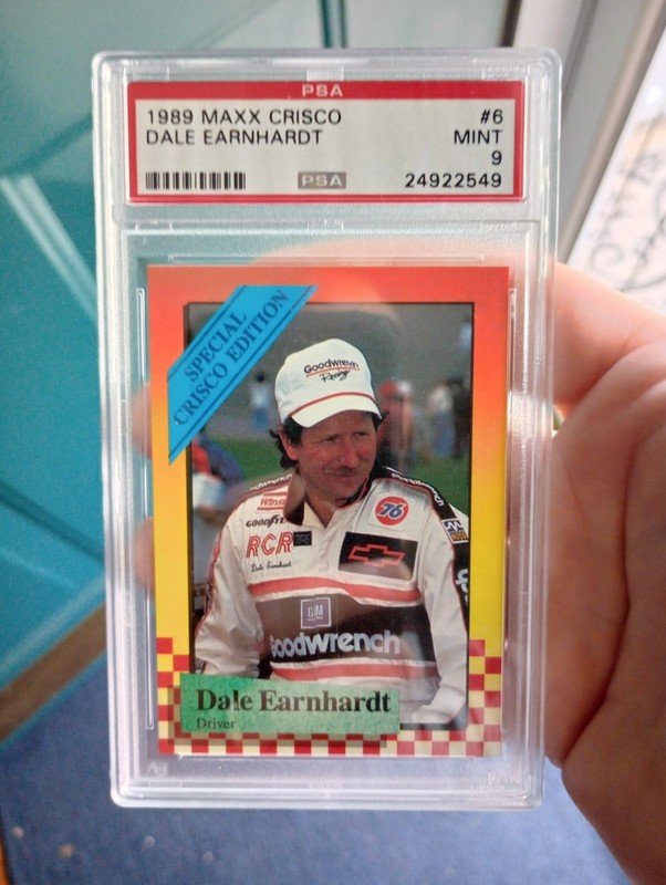 1989 Maxx Special Crisco Edition - Dale Earnhardt #6 (RC) PSA 9 Graded Card