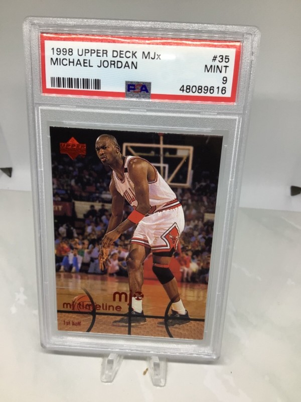 1998 Upper Deck MJx #35 Michael Jordan PSA 9 (14 in all grades)