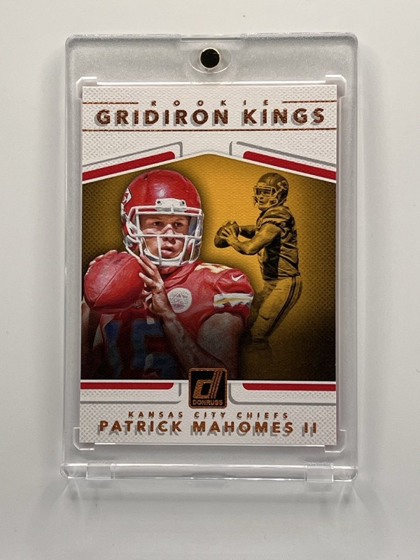 2017 Panini Donruss Rookie Gridiron Kings Patrick Mahomes II (RC) Chiefs