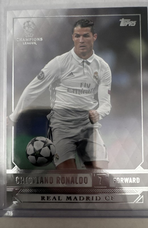 2016-17 Topps UEFA Champions League Showcase - Cristiano Ronaldo #157