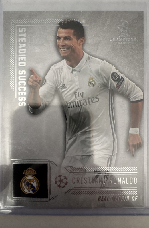 2016-17 Topps UEFA Champions League Showcase - Steadied Success Cristiano... view 1