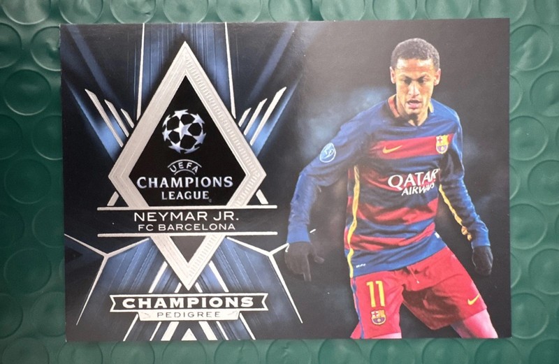 2015-16 Topps UEFA Champions League Showcase - Championship Pedigree Neymar...
