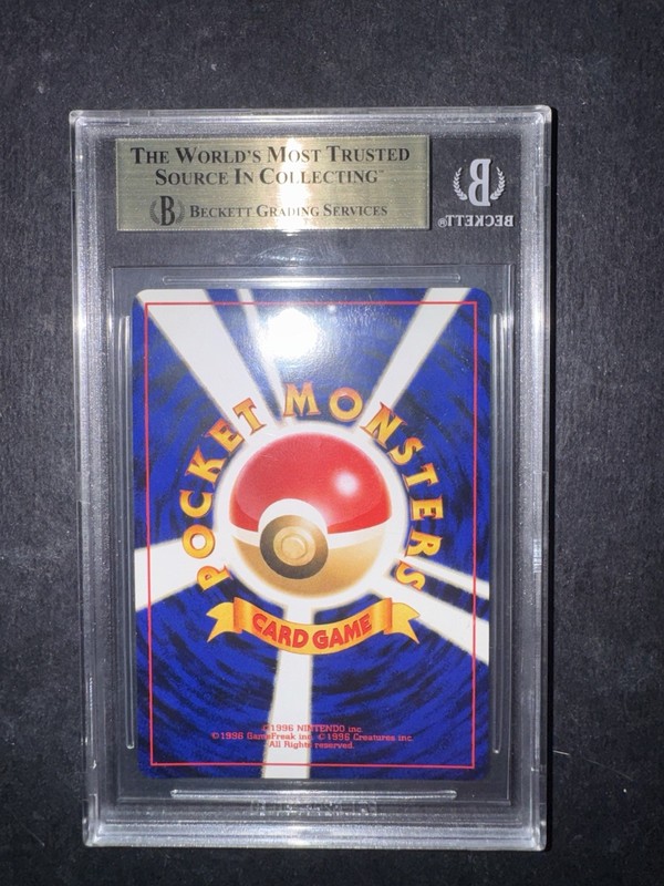 BGS 10 Pristine Entei 244 Holo Neo 3 Awakening Legends Pokemon Card Japanese view 2