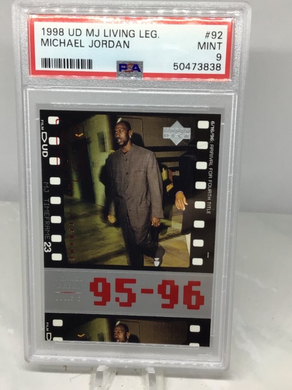 1998 Upper Deck MJ Living Legend #92 Michael Jordan PSA 9 (2 in all grades)