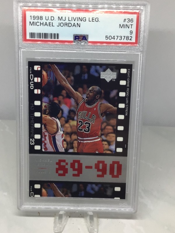 1998 Upper Deck Living Legend #36 Michael Jordan PSA 9 (2 in all grades)