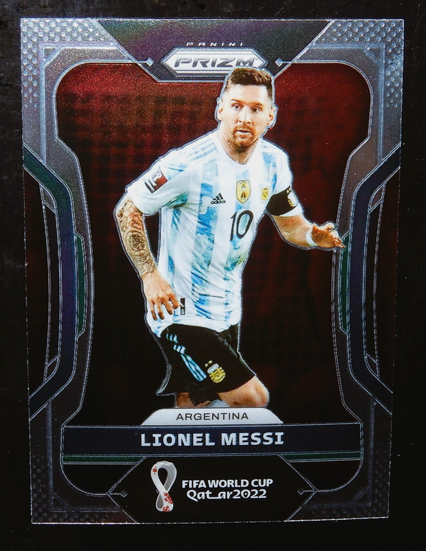 2022 Panini Prizm FIFA World Cup Soccer  Qatar  * Lionel Messi  #7 ⚽ Argentina