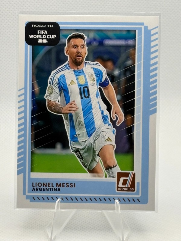 2025-26 Donruss Road To The World Cup Lionel Messi #154 Argentina