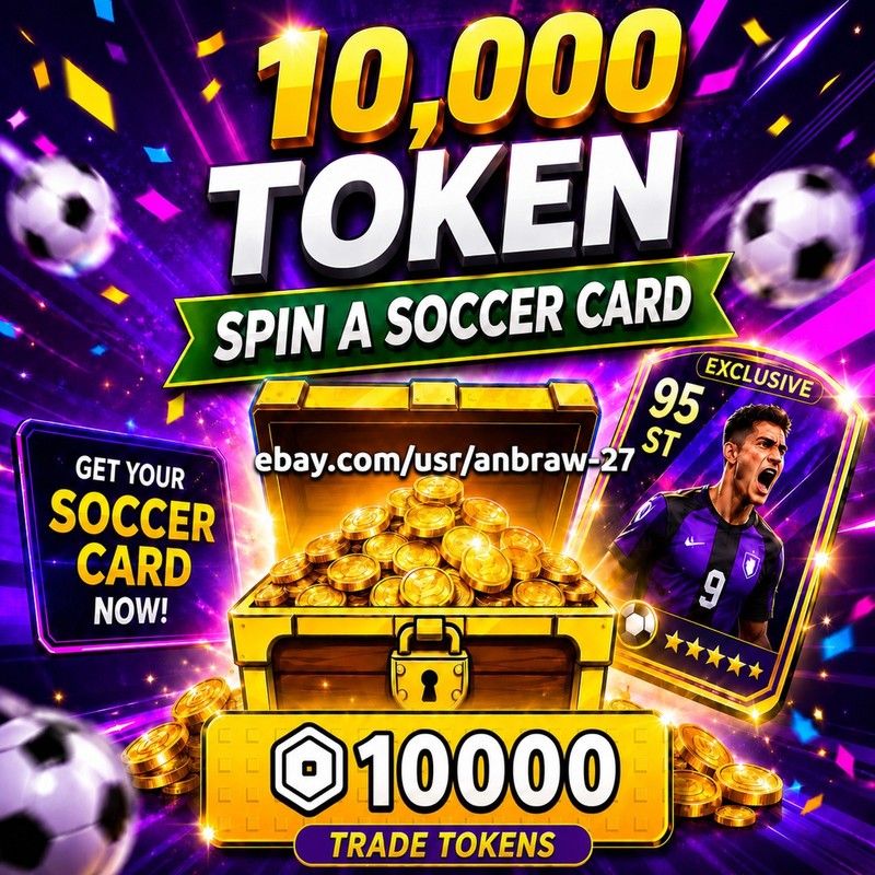 Spin a Soccer Card - 1,000-10,000 Token - Cheap and Fast Delivery