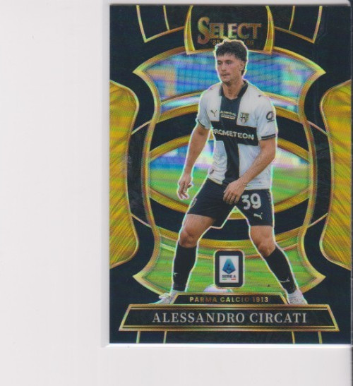 2025-26 Panini Select Serie A 1/1 Alessandro Circati Parma Calcio SP SSP Black