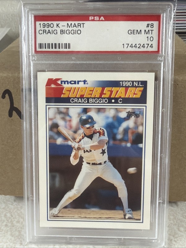1990 K-MART #25 NOLAN RYAN RANGERS HOF PSA 10