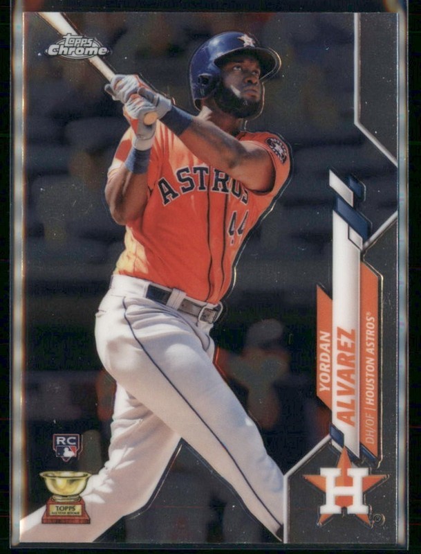 2020 Topps Chrome - Yordan Alvarez #200 RC