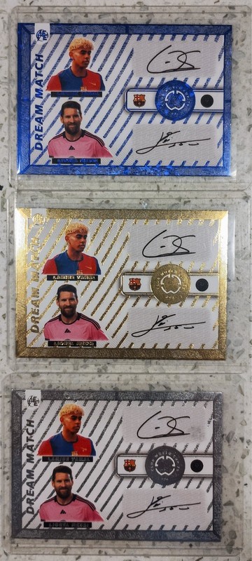 🔘🟡🔵2025 FIFA CLUB WORLD CUP FE Card LIONEL MESSI LAMINE YAMAL  Printed Auto