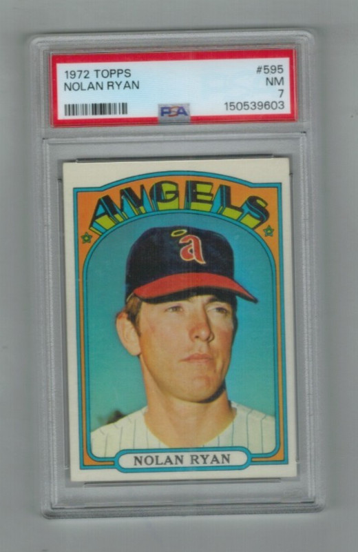 1972 Topps - Nolan Ryan PSA Graded