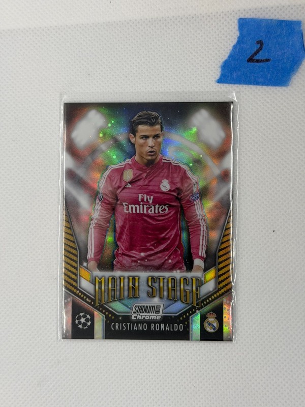 2023-24 Topps Stadium Club Chrome Cristiano Ronaldo Main Stage #MS-CR 